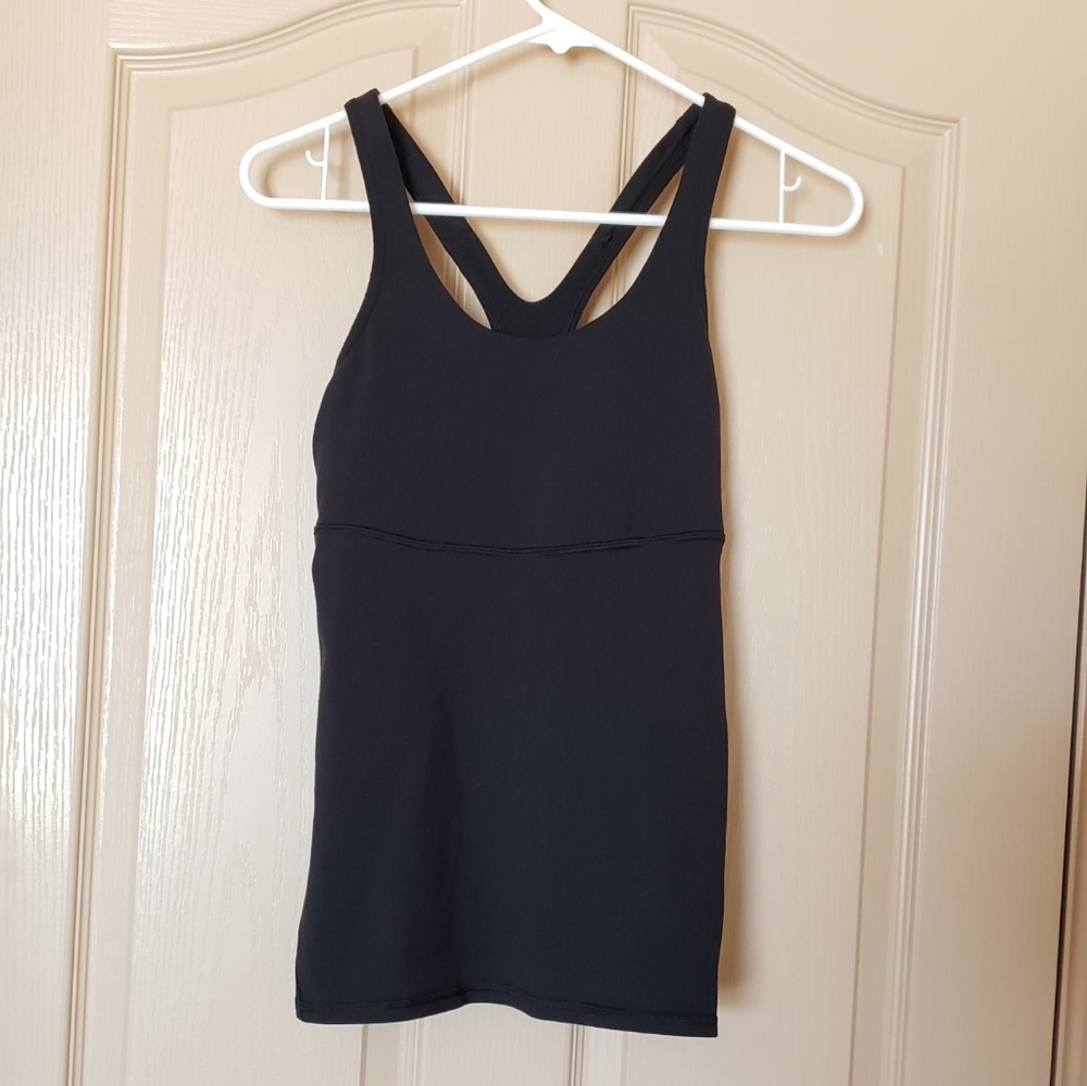 Like New Black Lululemon Tank - sz 8